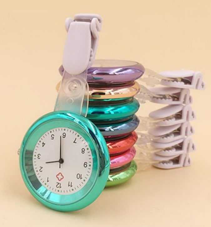 Nurses clip discount on fob watch