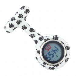 Digital Silicone Nurse Watch Fob Pocket Watches