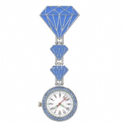 Crystal Imitation Diamonds Nurse Fob Watch