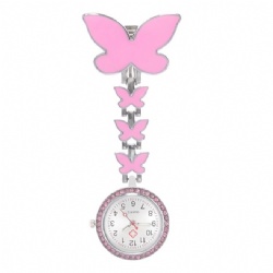 Butterfly Nurse Fob Watch