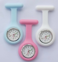 Silicone Lapel Nurses WatchesSilicone Lapel Nurses Watches